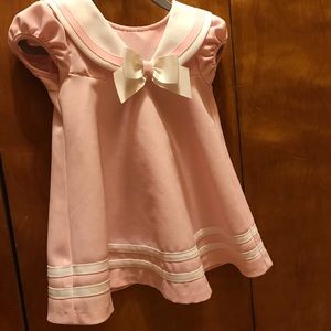 Pink sailor dress